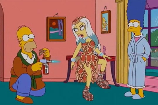 Lady Gaga Heute in Simpsons Gastrolle