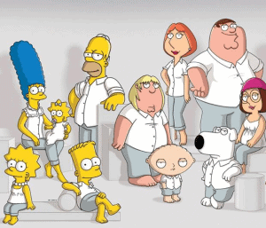 The Simpsons meets FamilyGuy