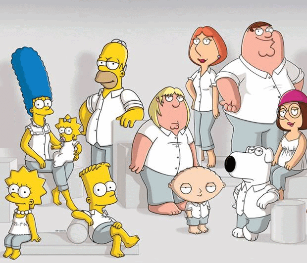 The Simpsons meets FamilyGuy