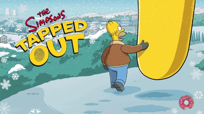 The Simpsons Tapped Out: Winter Update für Springfield