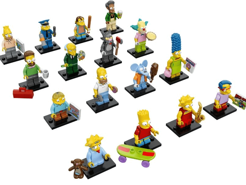 Simpsons Lego Figuren