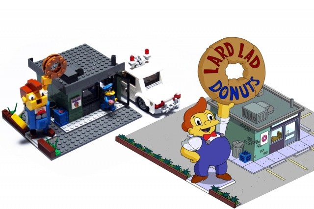 Springfield Gebäude aus LEGO