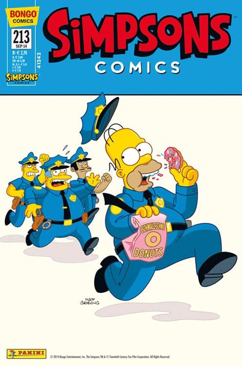 Simpsons Comic Ausgabe 213
