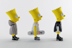 Bart Simpson in Supreme, Rick Owens, Givenchy High Fashion