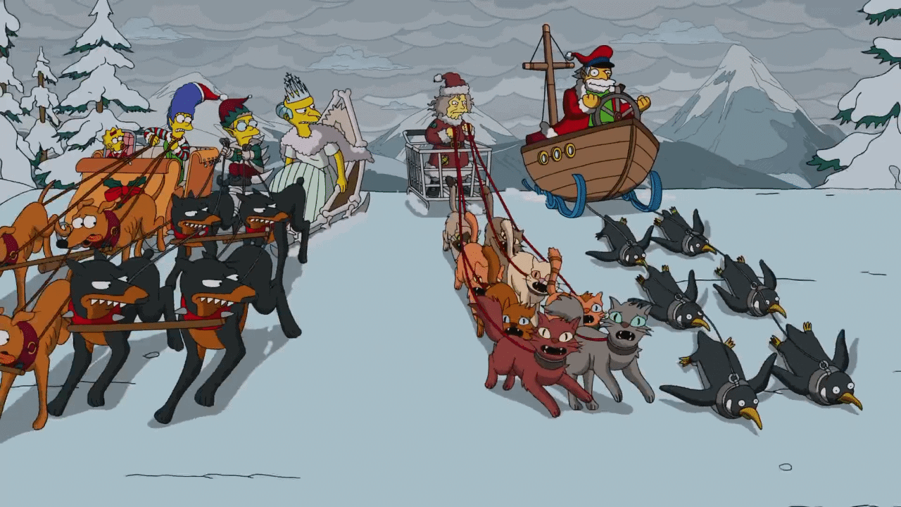 The Simpsons – Christmas Couchgag – 26. Staffel