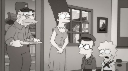 Tingeltangel Bob tötet Bart. Bald wird ihm klar, dass er mit dem Mord an Bart seinen Lebensinhalt ausgelöscht hat ... Das Seeungetüm Homerzilla wird nur dadurch besänftigt, wenn man es täglich mit einem Donut füttert. Als der einzige Donut-Lieferant verstirbt, hat das fatale Folgen ... Bei einer Wanderung stoßen Lisa, Milhouse und Bart auf ein Erdloch - gefüllt mit radioaktivem Schleim. Dieser explodiert, und plötzlich verfügen Lisa und Milhouse über telekinetische Fähigkeiten.