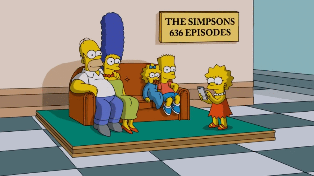 636 Simpsons Folgen - 29. Staffel The Simpsons - Rekord