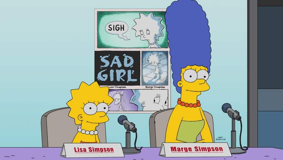 Sad Girl - 29. Staffel - Simpsons