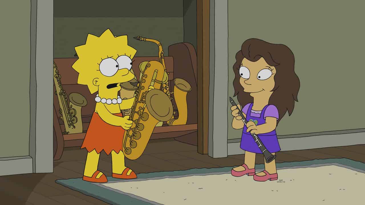 Das Mädchen im Bus (30. Staffel - Die Simpsons)