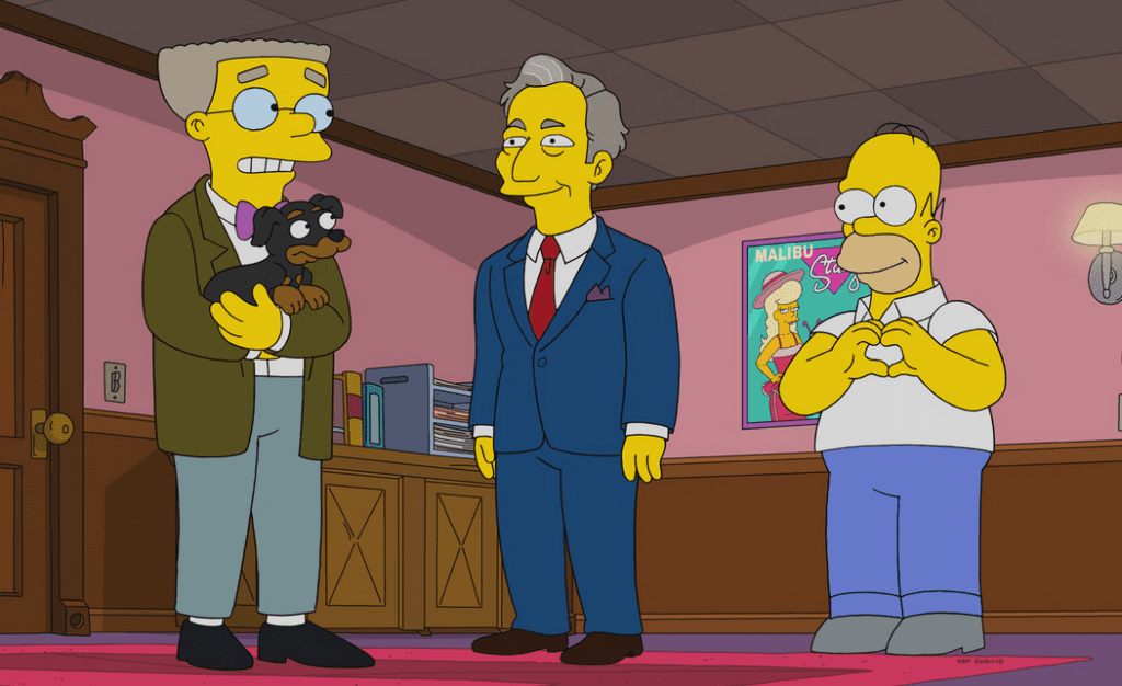 Porträt eines jungen Lakaien in Flammen - 33. Staffel - Die Simpsons
