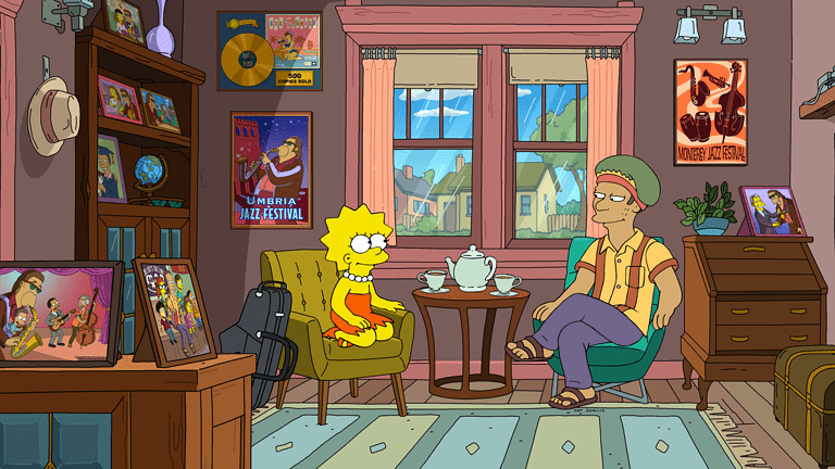Der Sound von Bleeding Gums Staffel 33 Folge 17 Die Simpsons © 20th Television / Disney – redaktionelle Verwendung (Fanprojekt) Der Sound von Bleeding Gums Staffel 33 Folge 17 Die Simpsons © 20th Television / Disney – redaktionelle Verwendung (Fanprojekt)