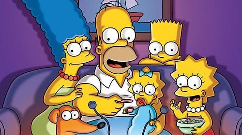 Die Simpsons Familie aus Springfield