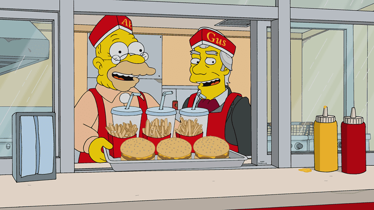 Fleisch ist Mord staffel 33 folge 21 simpsons © 20th Television / Disney – redaktionelle Verwendung (Fanprojekt)