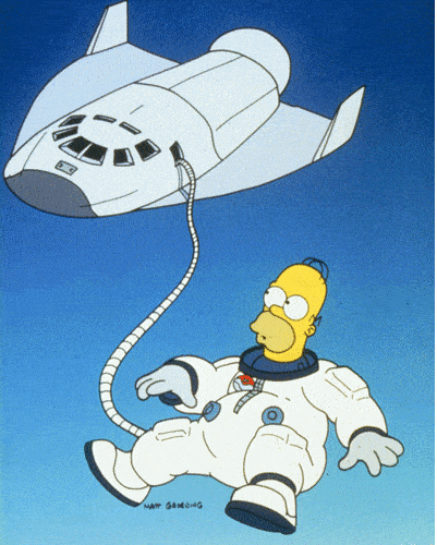 Homer der Weltraumheld