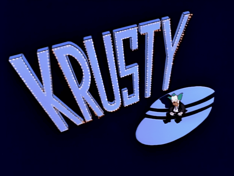 Bild zur Folge „Krusty, der TV-Star“ mit Elizabeth Taylor