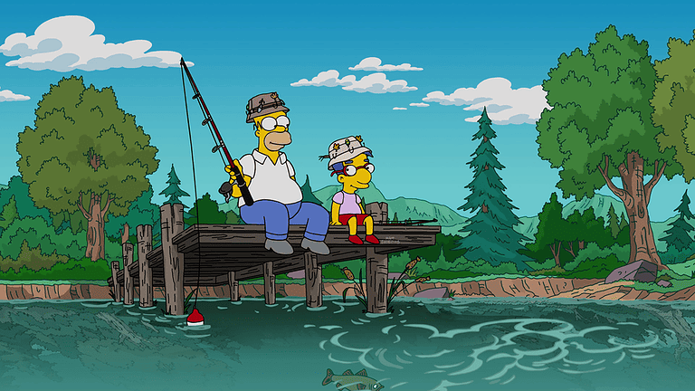 Bild zur Folge „Affenhilfe“ mit Maggie Simpson