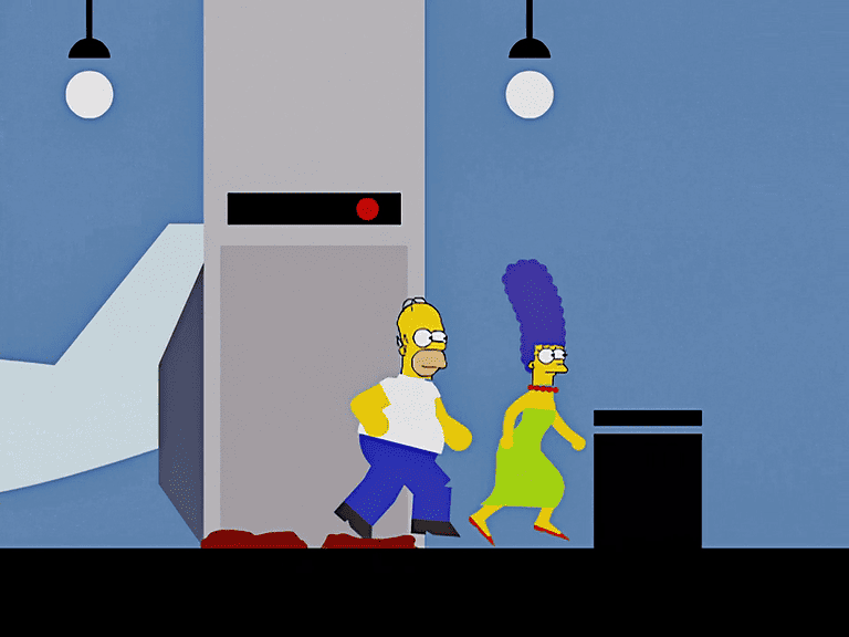 Bild zur Folge „Auf der Flucht“ mit Maggie Simpson