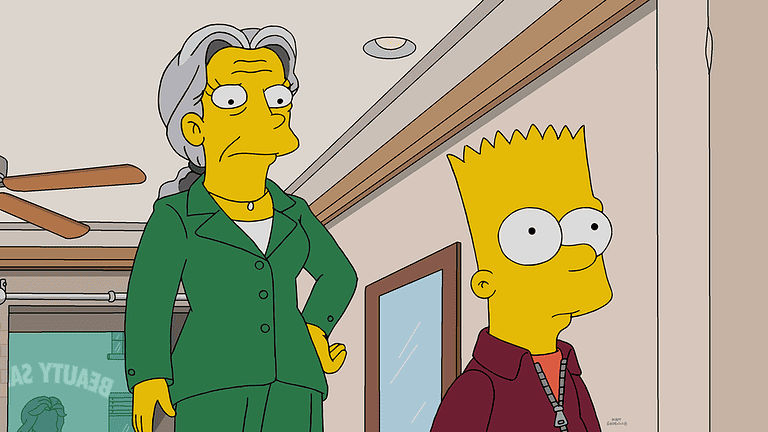 Bild zur Folge „Auf der Suche nach Mr. Goodbart“ mit Maggie Simpson