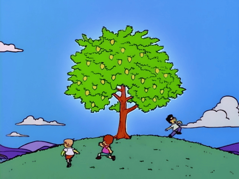 Bild zur Folge „Auf zum Zitronenbaum“ mit Maggie Simpson