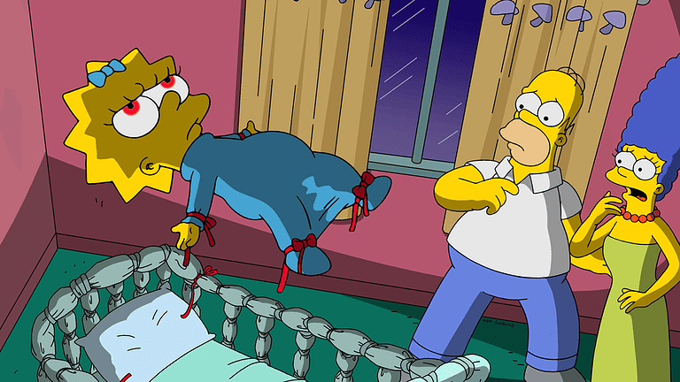Bild zur Folge „Der Exorzismus von Maggie Simpson“ mit Maggie Simpson