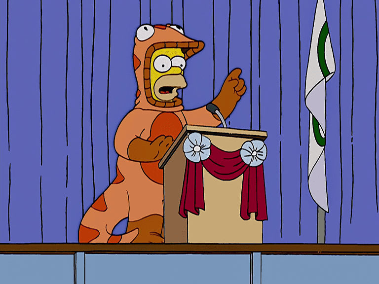 Bild zur Folge „Der Sicherheitssalamander“ mit Maggie Simpson