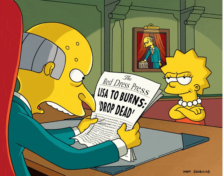 Bild zur Folge „Der große Nachrichtenschwindel“ mit Maggie Simpson