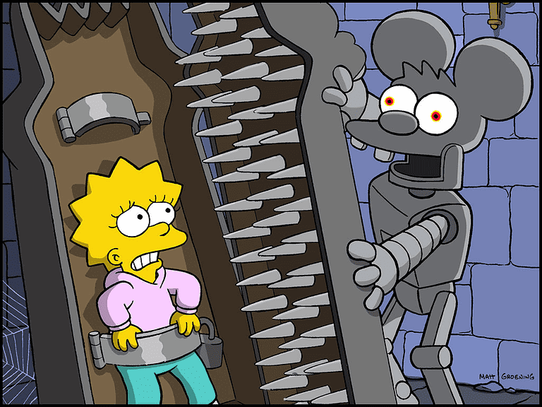 Bild zur Folge „Der unheimliche Vergnügungspark“ mit Maggie Simpson