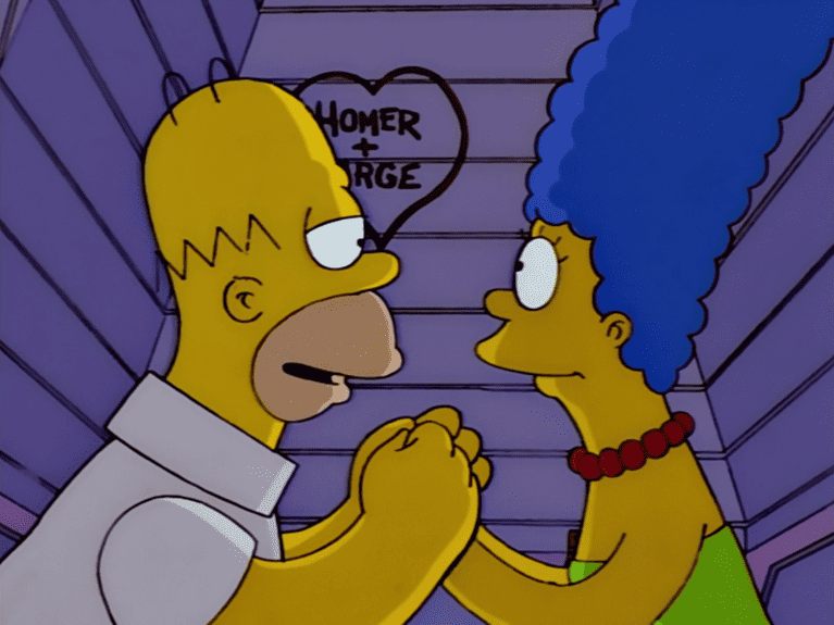 Bild zur Folge „Die Gefahr, erwischt zu werden“ mit Maggie Simpson