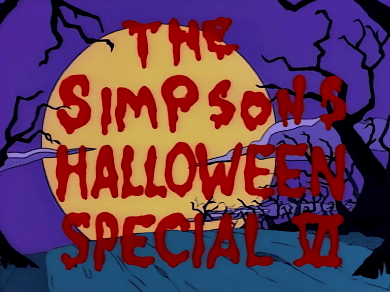 Bild zur Folge „Die Panik-Amok-Horror-Show; 1.) Angriff der 15-Meter-Reklamefiguren 2.) Albtraum in Evergreen Terrace 3.) Homer³“ mit Paul Anka