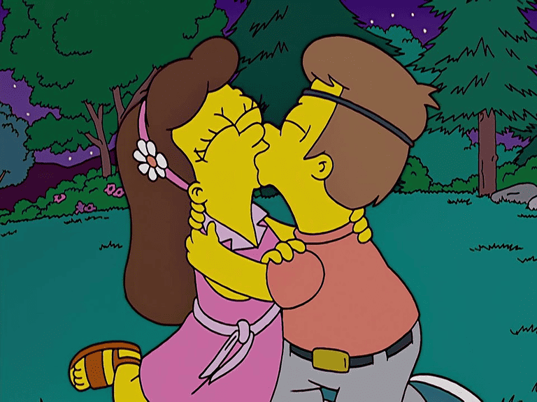 Bild zur Folge „Die erste Liebe“ mit Maggie Simpson