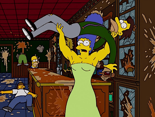 Die starken Arme der Marge