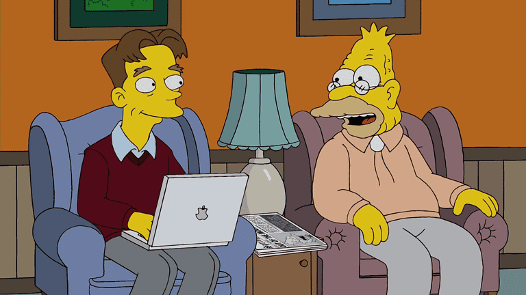 Bild zur Folge „Donnerstags bei Abe“ mit Maggie Simpson