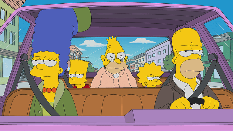 Bild zur Folge „Grampa ist ganz Ohr“ mit Maggie Simpson
