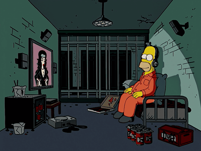 Bild zur Folge „Homer, die Ratte“ mit Charles Napier