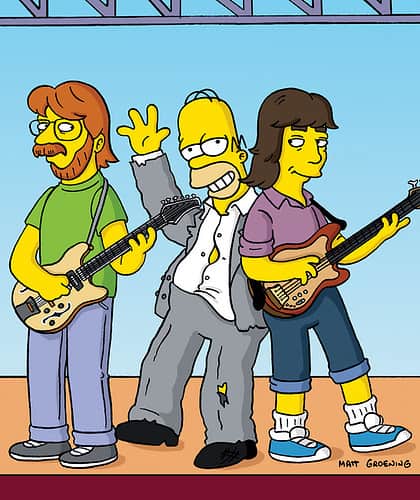 Homer einmal ganz woanders