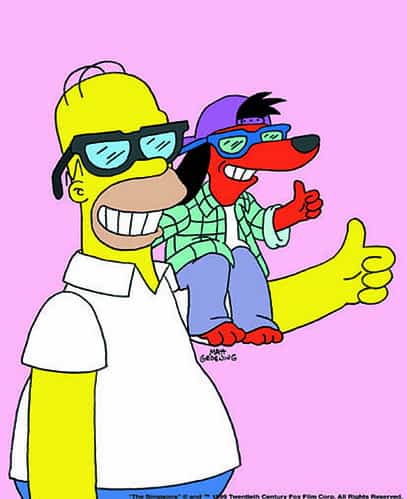 Homer ist "Poochie der Wunderhund"