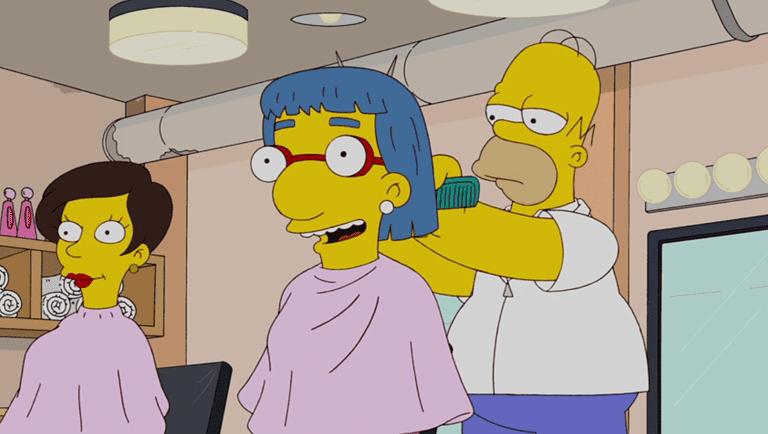 Bild zur Folge „Homer mit den Fingerhänden“
