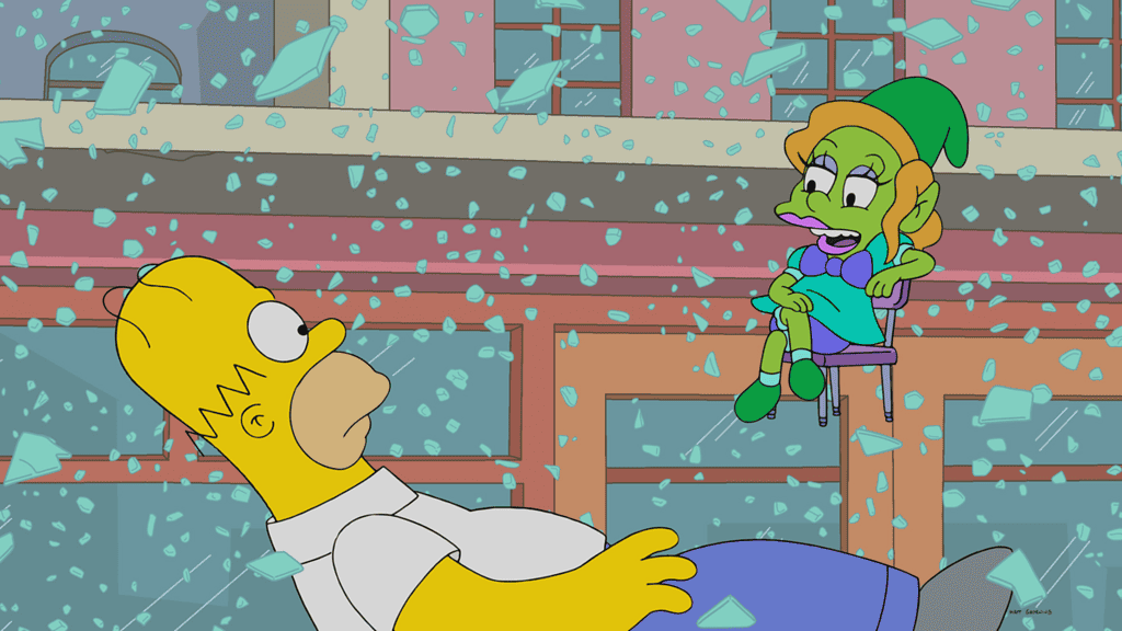 Homers unglaubliche Reise durch die Windschutzscheibe - Homer's Adventures Through the Windshield Glass