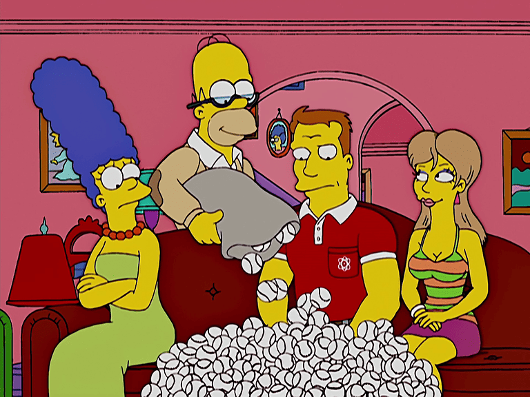 Bild zur Folge „Homerun für die Liebe“ mit Maggie Simpson