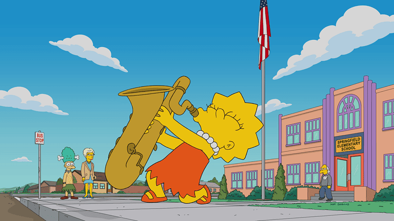 Bild zur Folge „Lisa hat den Blues“ mit Trombone Shorty