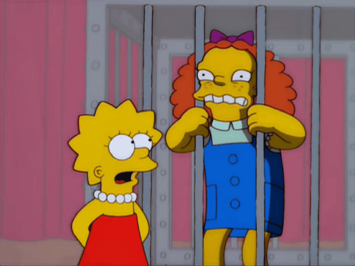 Lisa knackt den Rowdy-Code