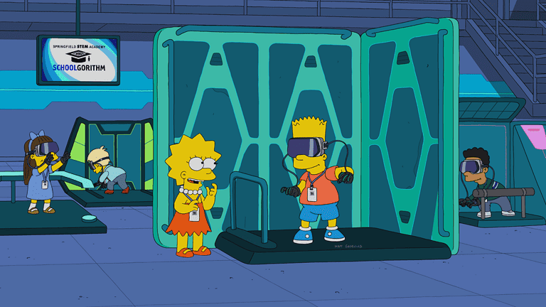 Bild zur Folge „Mensch gegen Maschine - Disney+: Die Fehlerziehung von Lisa Simpson“