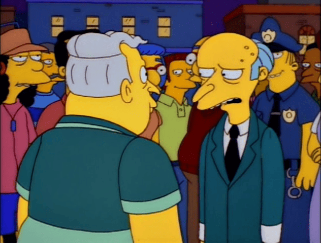 Mr. Burns Sohn Larry