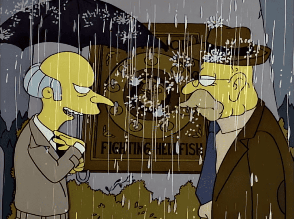 Simpson und sein Enkel in "Die Schatzsuche"