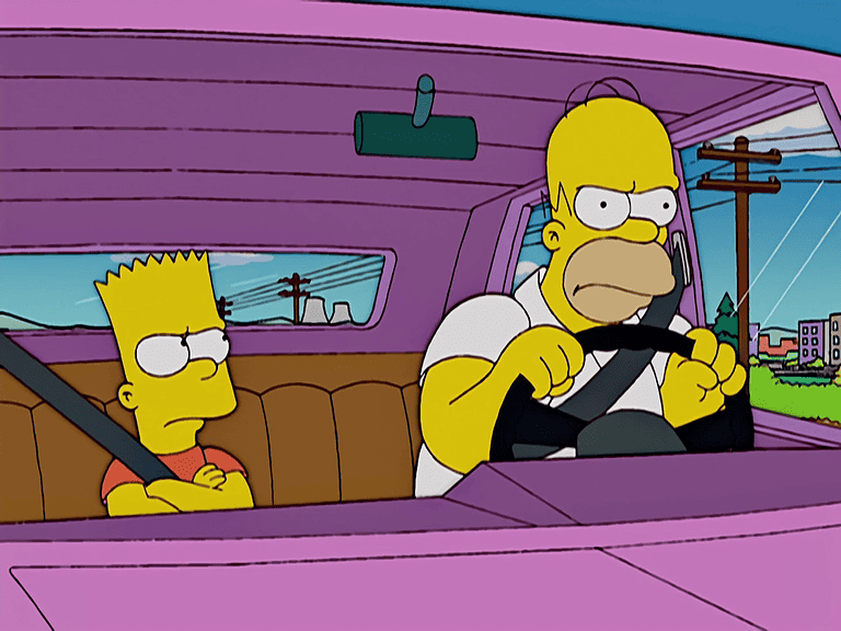 Bild zur Folge „Die Straße der Verdammten“ mit Maggie Simpson
