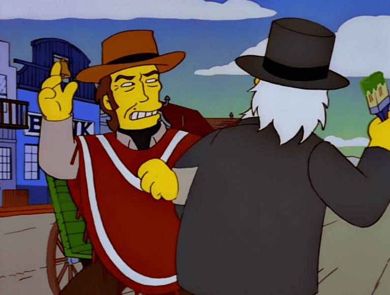 Bild zur Folge „Und nun Alle singen und tanzen!“ mit Maggie Simpson