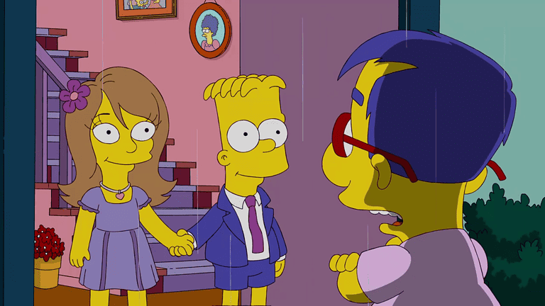Bild zur Folge „Verliebt und zugedröhnt“ mit Maggie Simpson