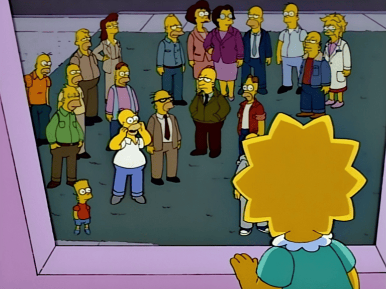 Bild zur Folge „Vertrottelt Lisa?“ mit Phil Hartman