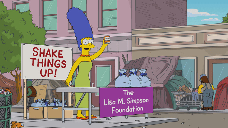 Bild zur Folge „Blue-Washing“ mit Maggie Simpson
