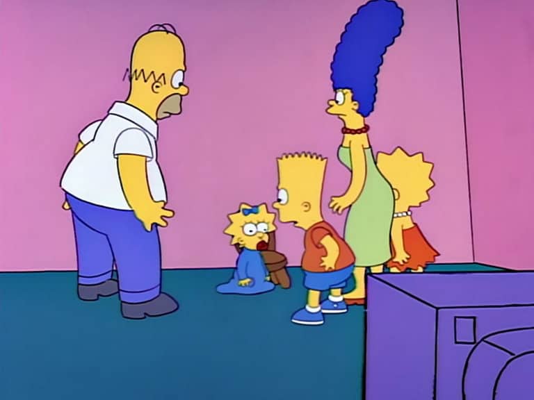 Couchgag aus „Das Schlangennest“ (Staffel 4)